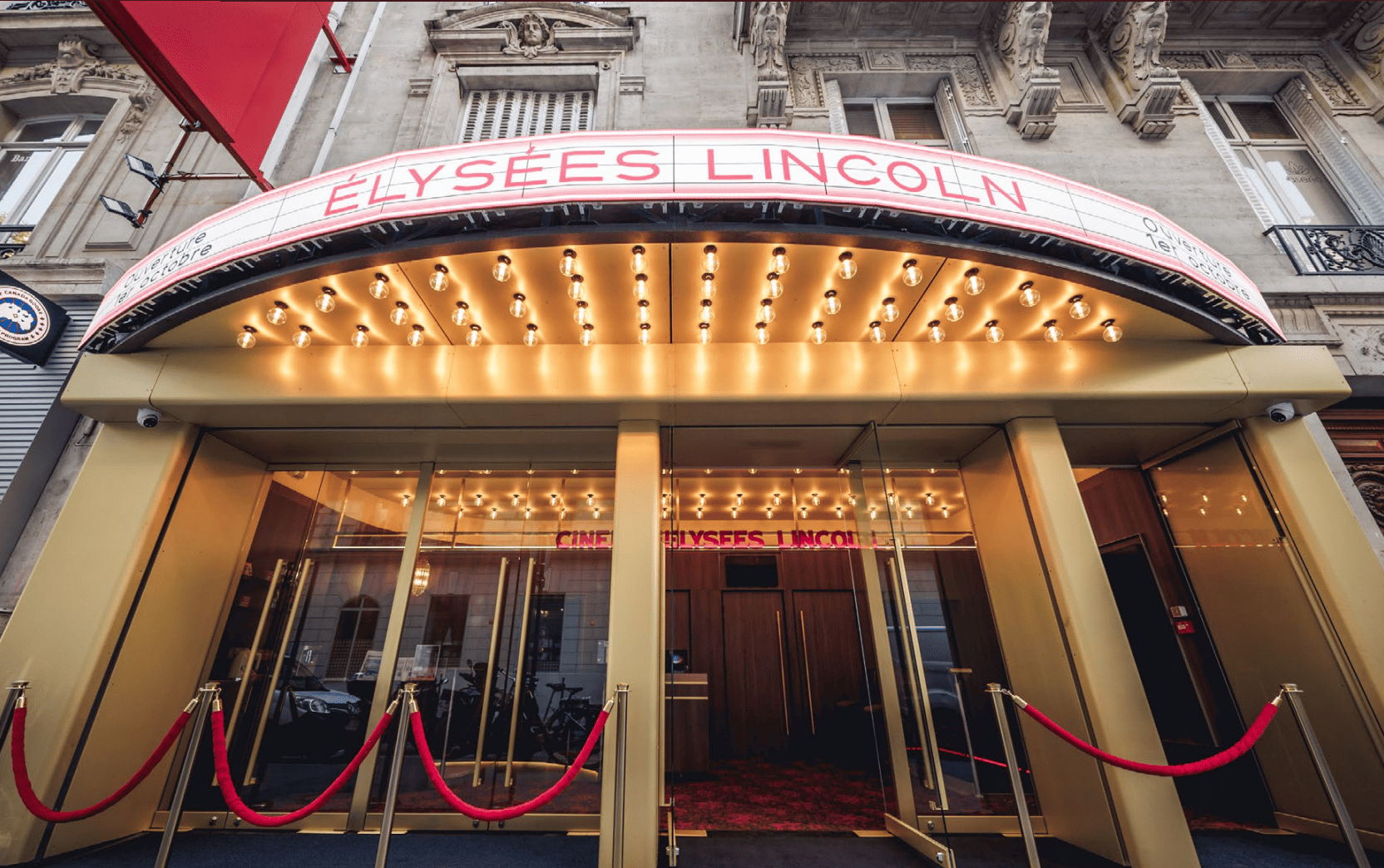 Privatisation/ Localisation, Cinéma Élysées Lincoln, Paris 8e