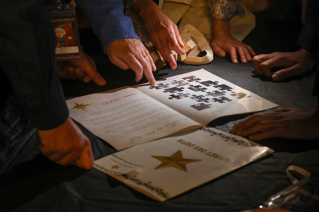 Journée de Noël de Quick à la cartonnerie