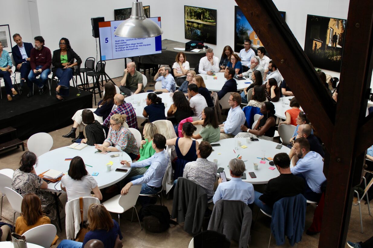 Le 4 juin 2025, Area Box a orchestré un séminaire de 120 participants pour Expertise France au Loft des Écluses, quai de Valmy à Paris. Logistique maîtrisée, équipements techniques, traiteur soigné et pauses gourmandes pour une journée de travail rythmée et conviviale au bord du Canal Saint-Martin.