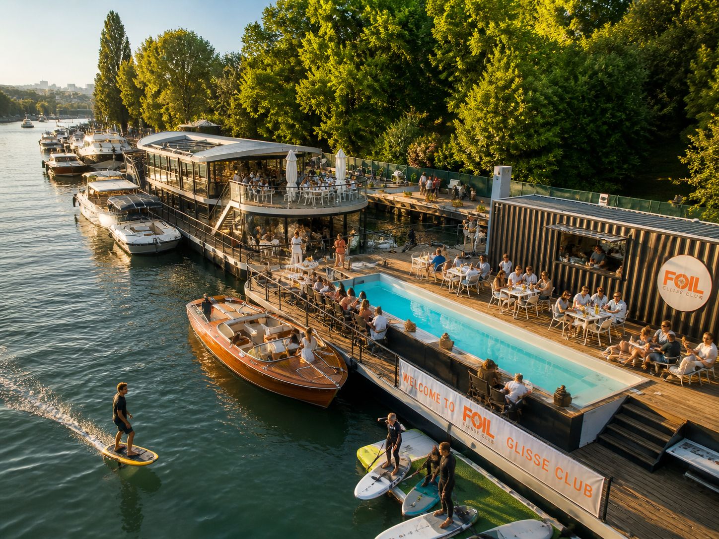 Foil in Paris, Paris 16e – Privatisation / Location